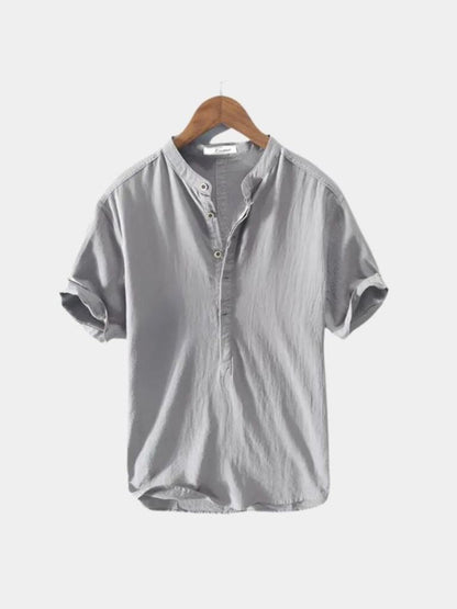 Essential Short Sleeve Linen Shirt