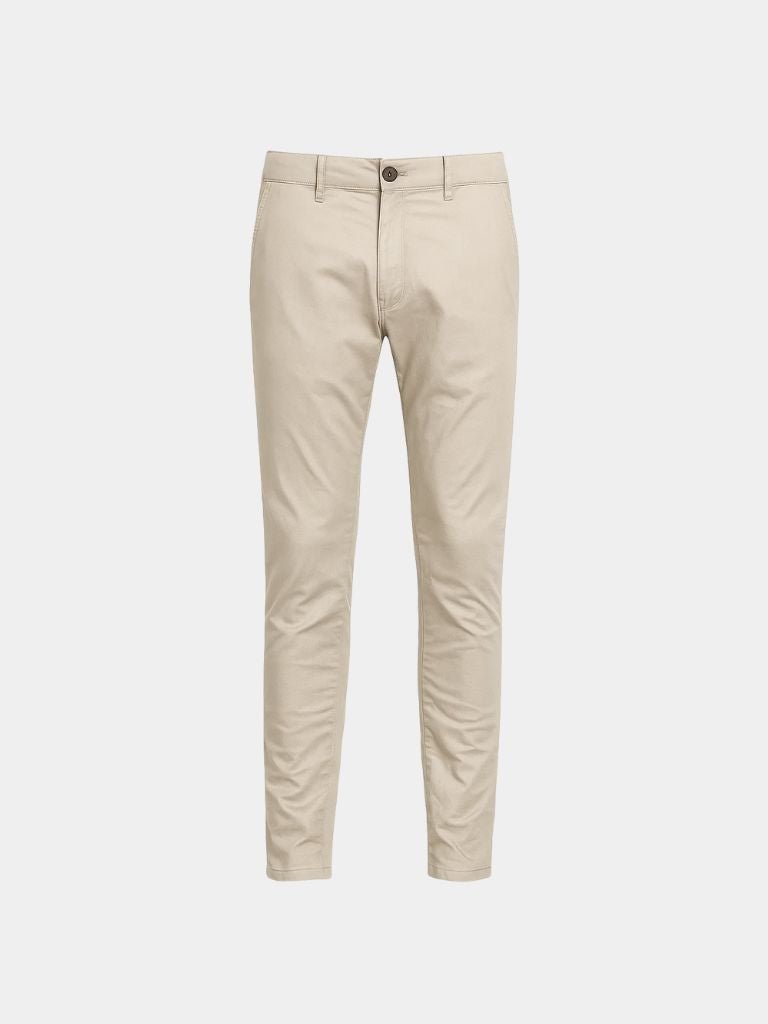 Essential Slim Fit Straight Trousers