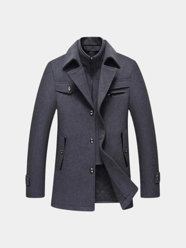 Essential Wool Blend Coat
