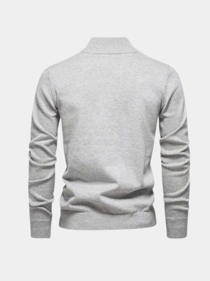 Half Zip Knitwear Pullover Sweater