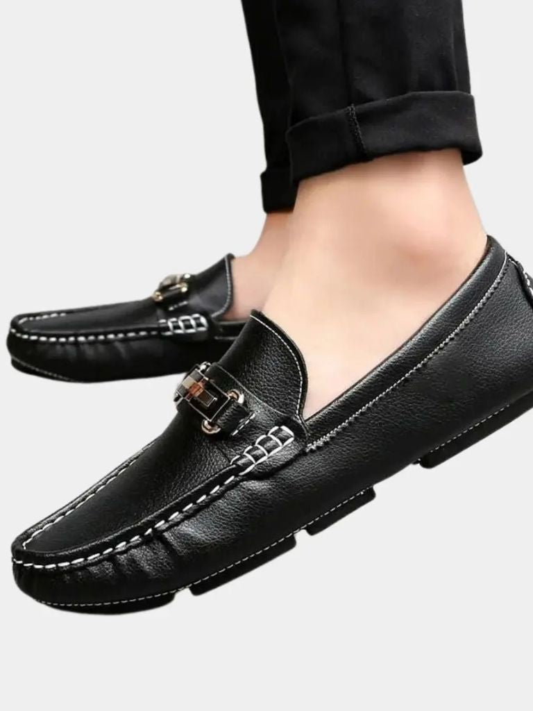 Italian Design Leather Loafers