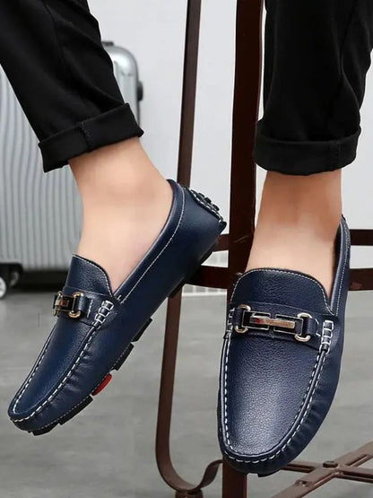 Italian Design Leather Loafers