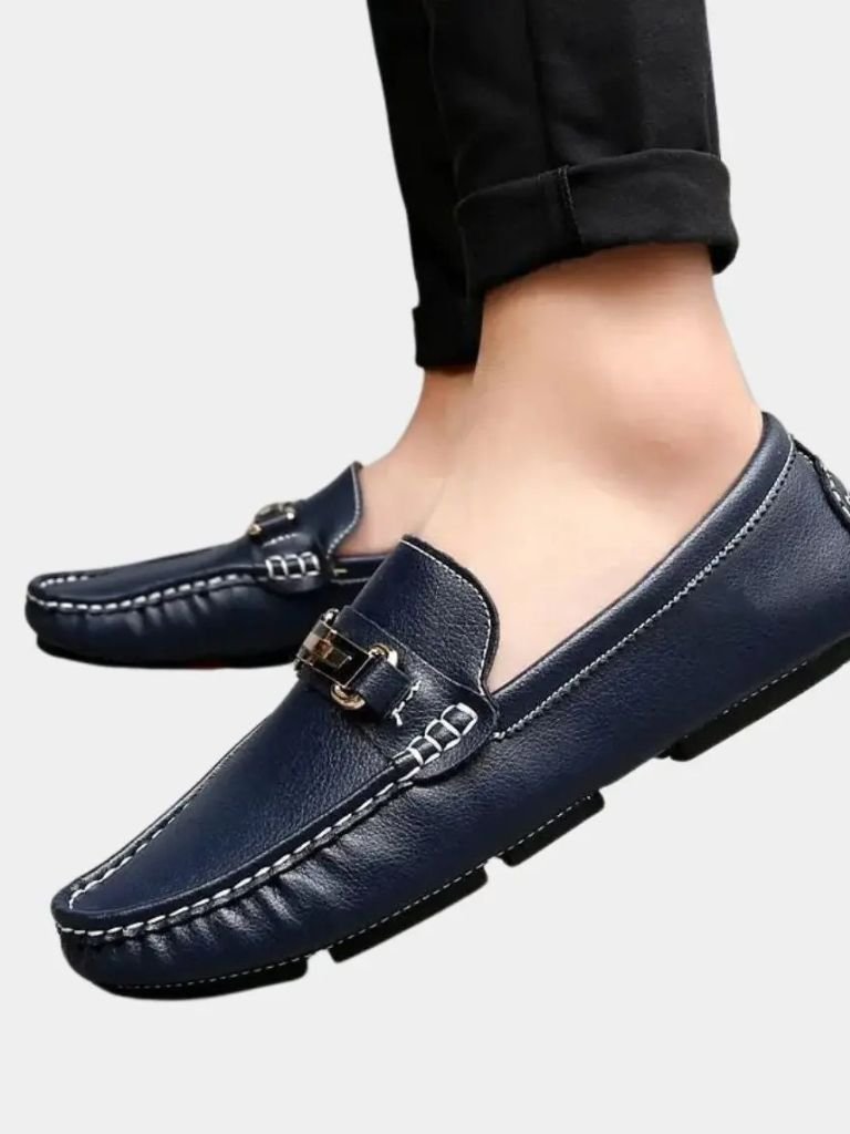 Italian Design Leather Loafers