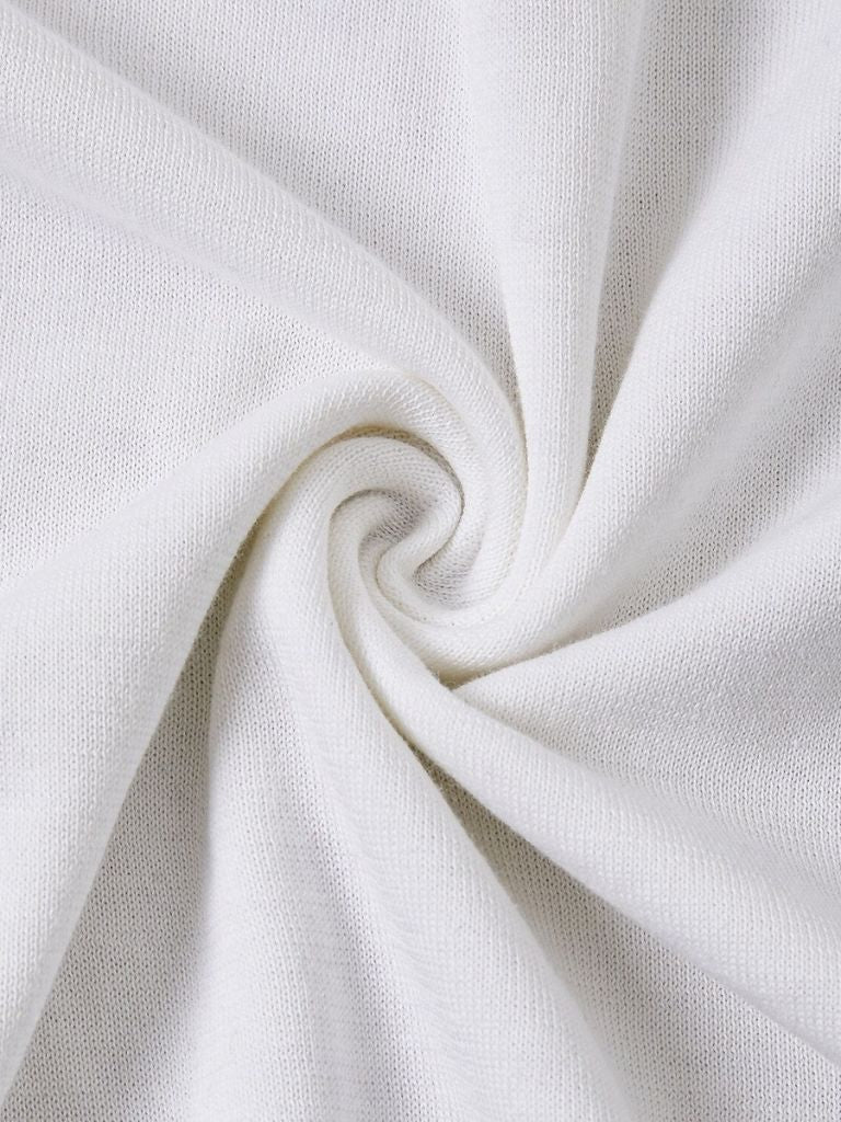 Ivory Elite Long Sleeve Polo