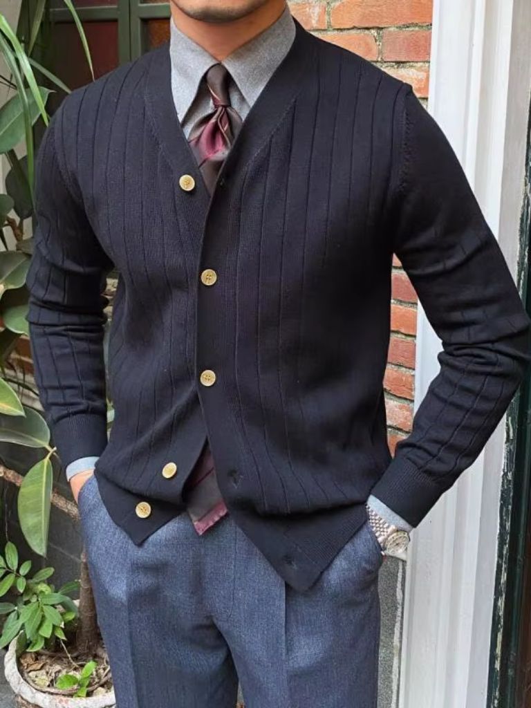 Knit Casual Cardigan