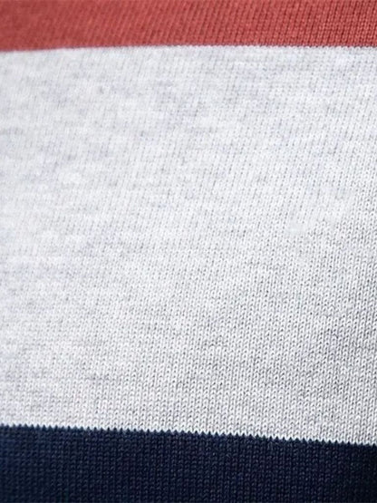 Knit Color Half Zip Knitwear