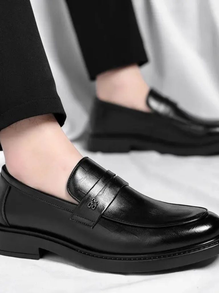 Leather Male Shoes Men Business