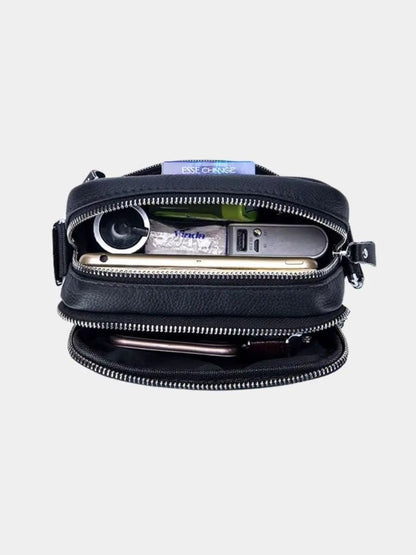 Leather Messenger Bag