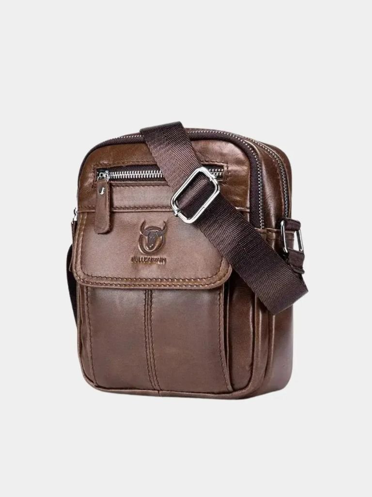 Leather Messenger Bag