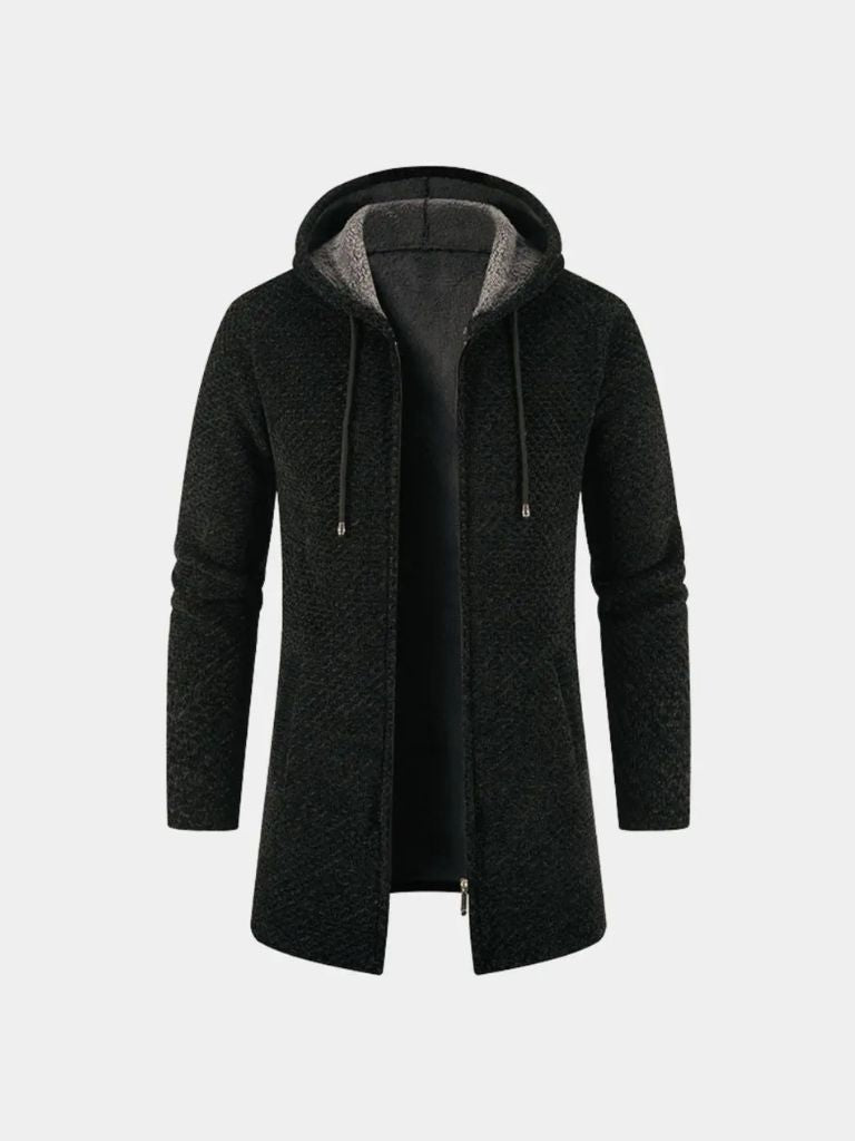 Lugano Knitted Hooded Winter Coat
