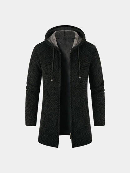 Lugano Knitted Hooded Winter Coat