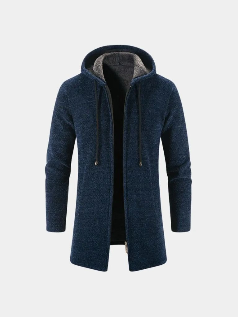 Lugano Knitted Hooded Winter Coat