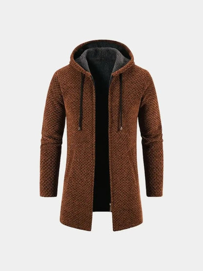 Lugano Knitted Hooded Winter Coat
