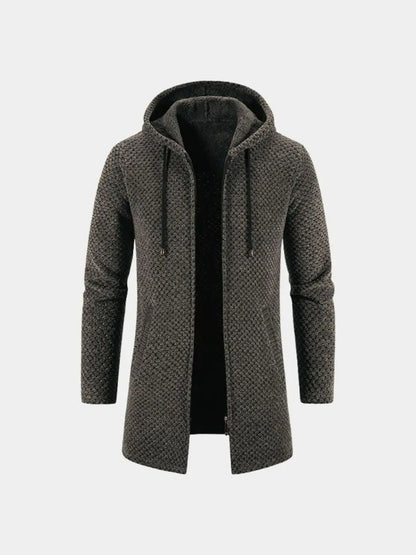 Lugano Knitted Hooded Winter Coat