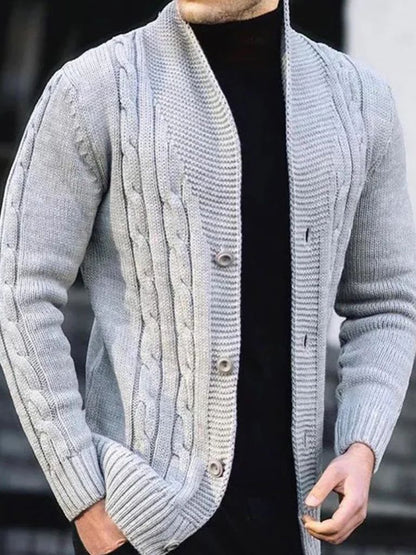 Men's Elegant Knit Cardigan