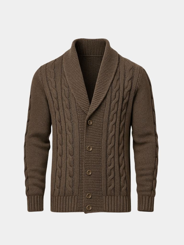 Men's Elegant Knit Cardigan
