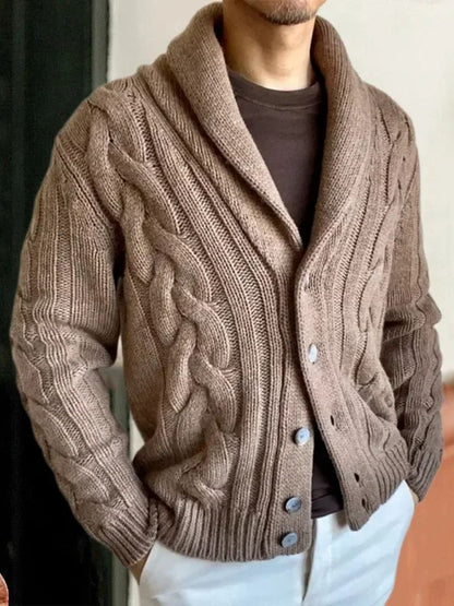 Men's Knitted Cardigan