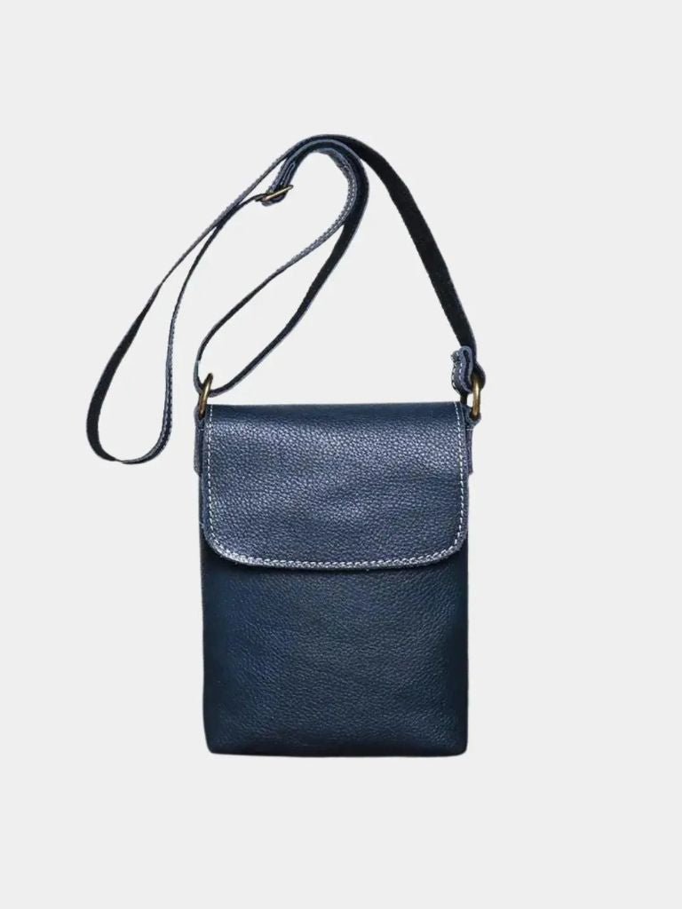 Men's Mini Leather Shoulder Bag