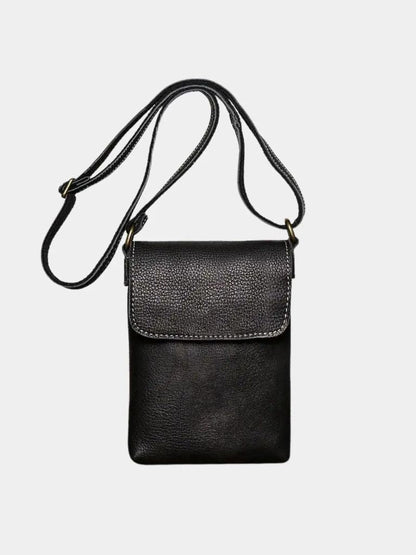 Men's Mini Leather Shoulder Bag