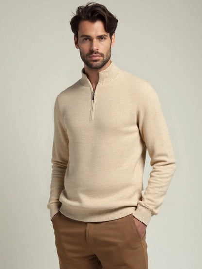 Merino Half Zip Sweater