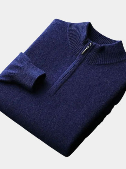 Merino Half Zip Sweater