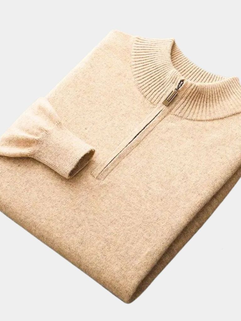 Merino Half Zip Sweater