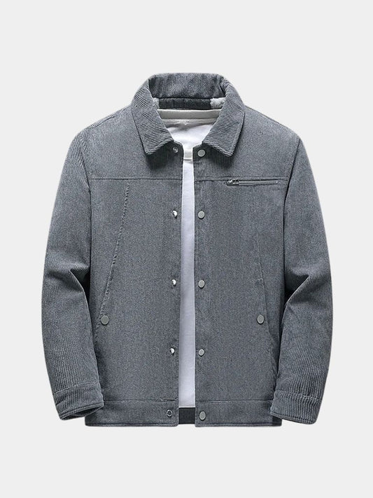 Minimalist Corduroy Sherpa Jacket