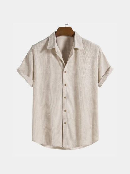 Minimalist Corduroy Shirt