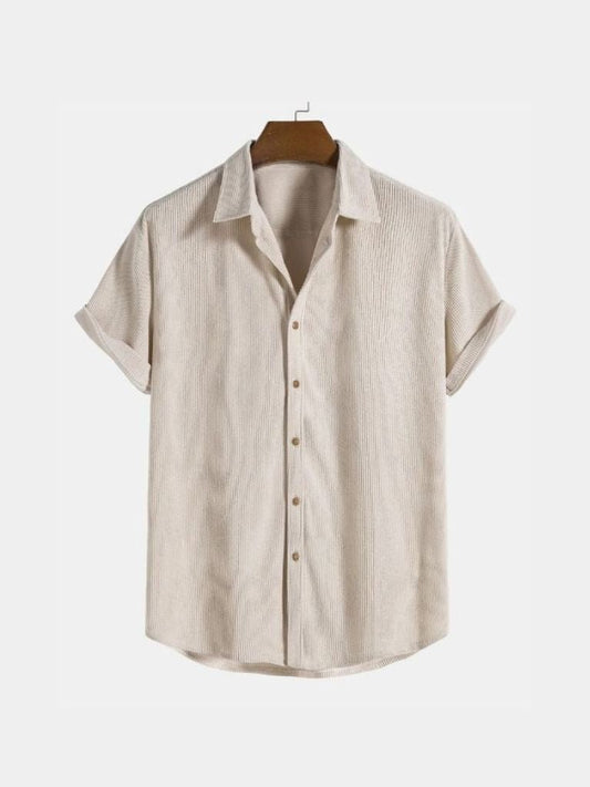 Minimalist Corduroy Shirt