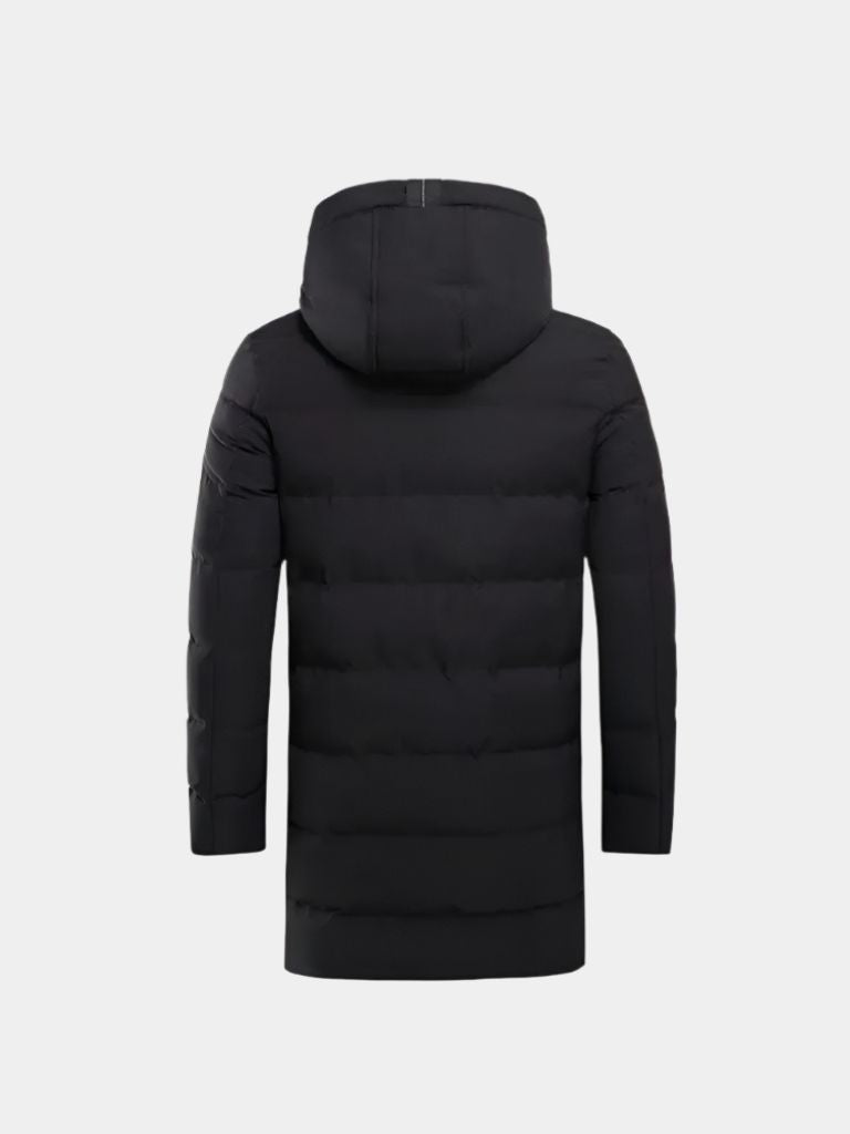 Minimalist Long Puffer Jacket