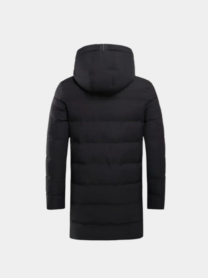 Minimalist Long Puffer Jacket