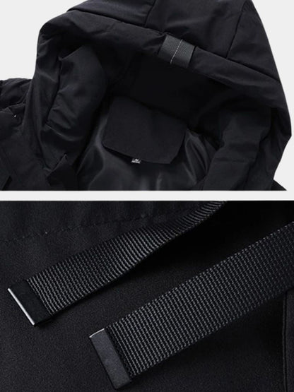 Minimalist Long Puffer Jacket