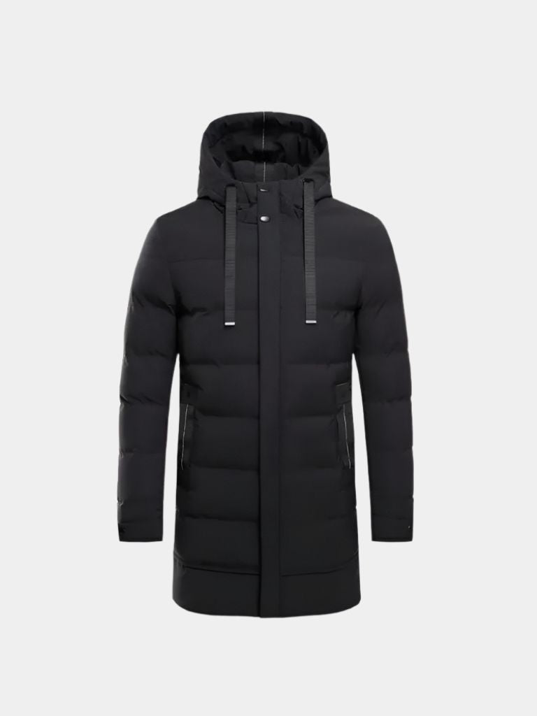 Minimalist Long Puffer Jacket