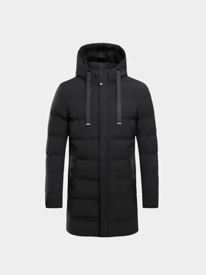 Minimalist Long Puffer Jacket