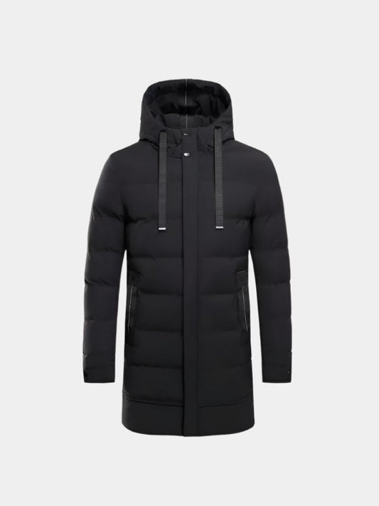Minimalist Long Puffer Jacket