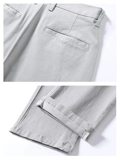 Minimalist Straight Trousers