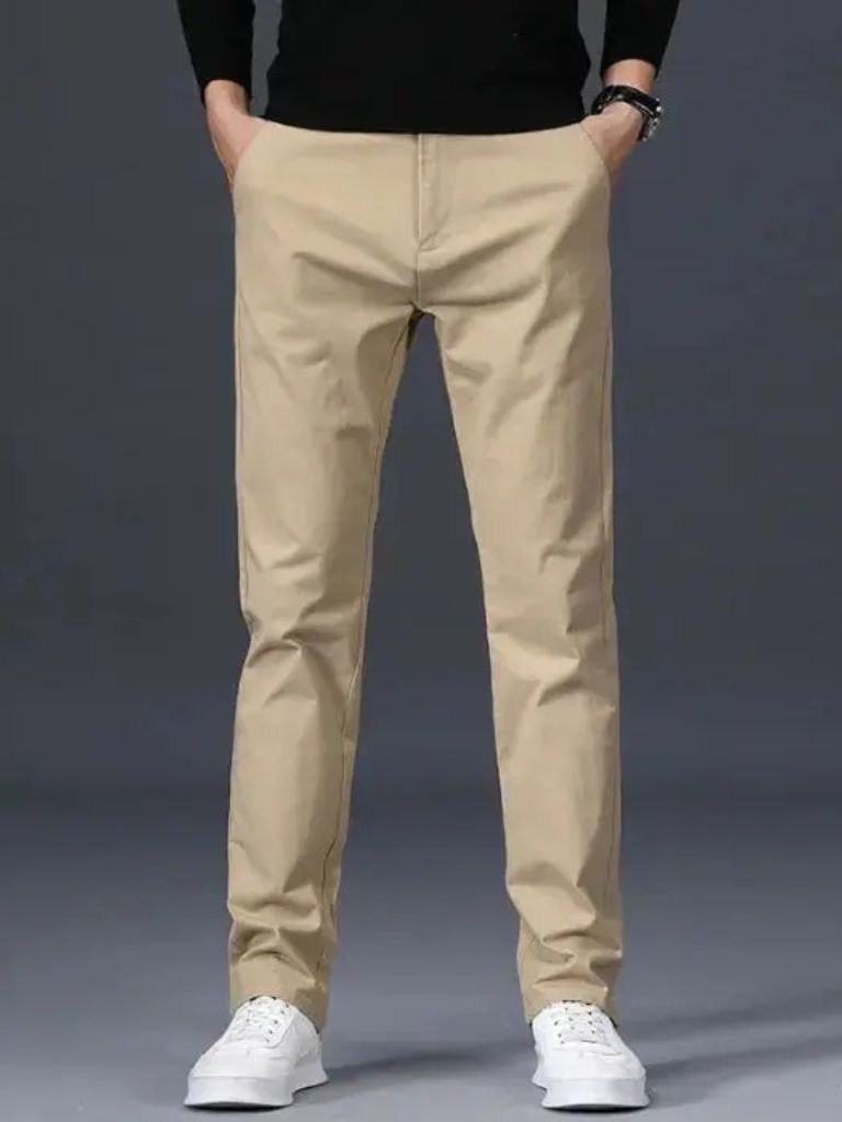 Minimalist Straight Trousers