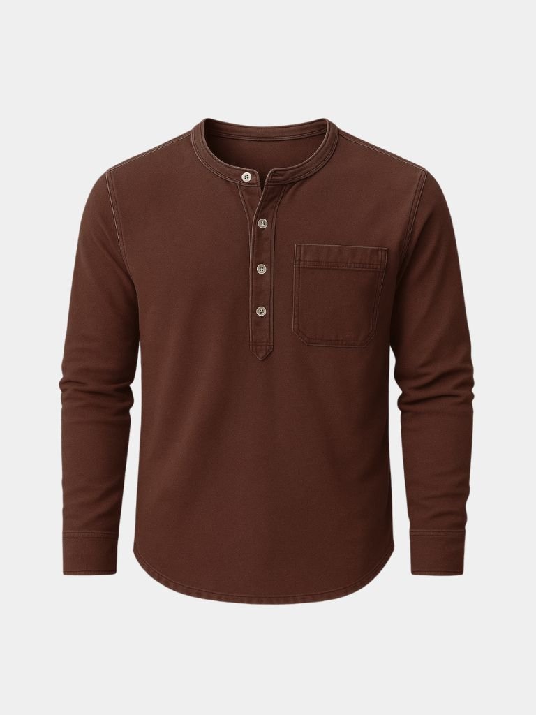 Nash Henley Long Sleeve Shirt