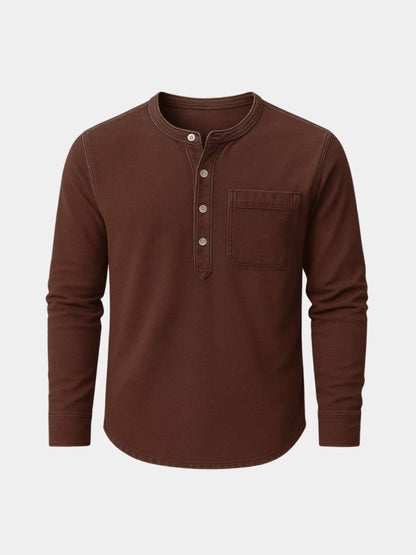 Nash Henley Long Sleeve Shirt