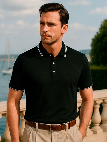 Obsidian Trim Polo