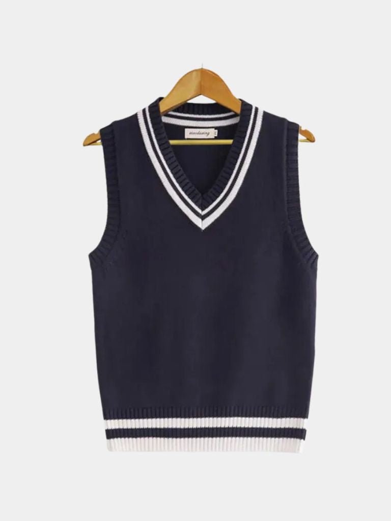 Old Money Essential Knit Vest