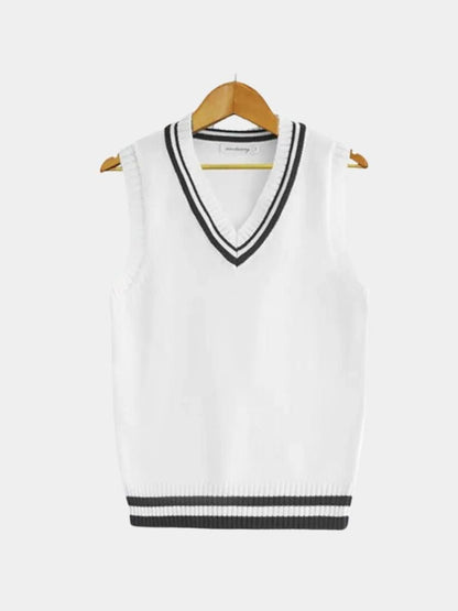 Old Money Essential Knit Vest