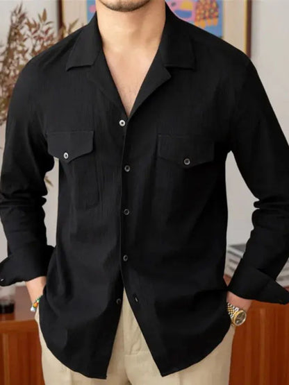 Old Money Long Sleeve Shirt - Berlin Standard