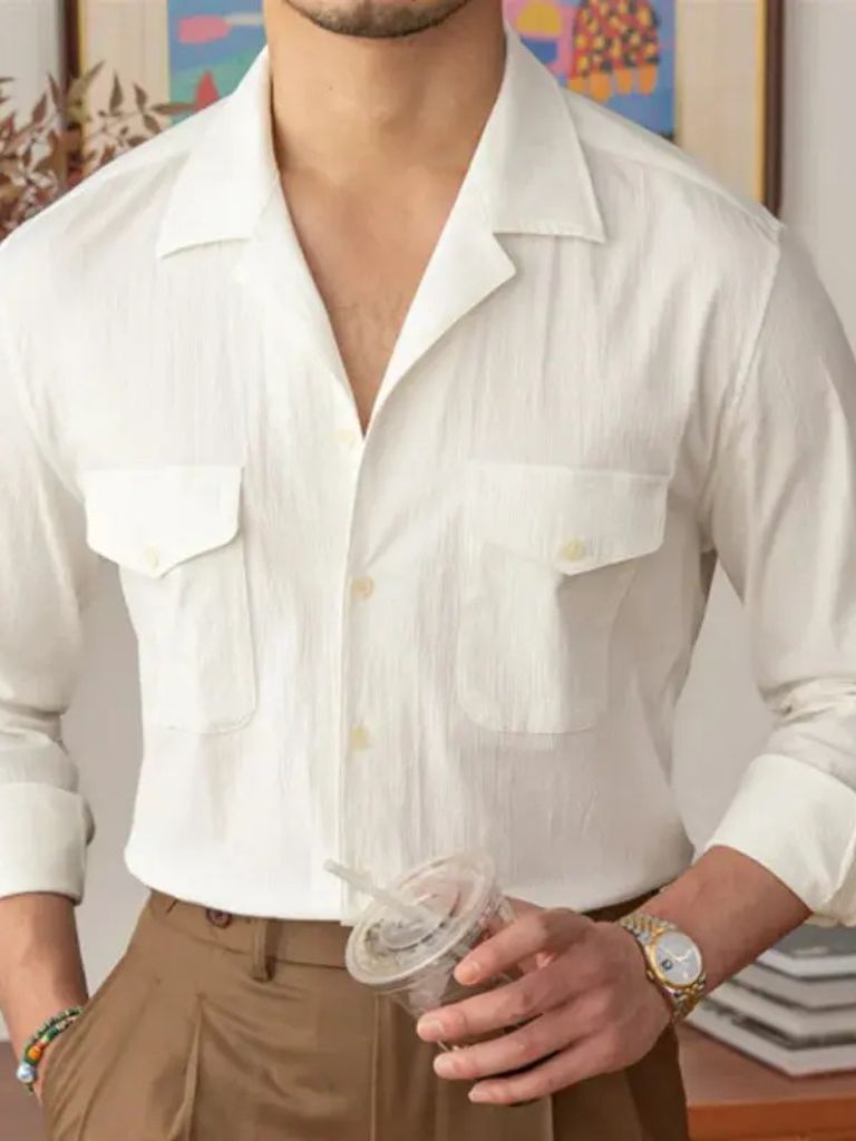 Old Money Long Sleeve Shirt - Berlin Standard