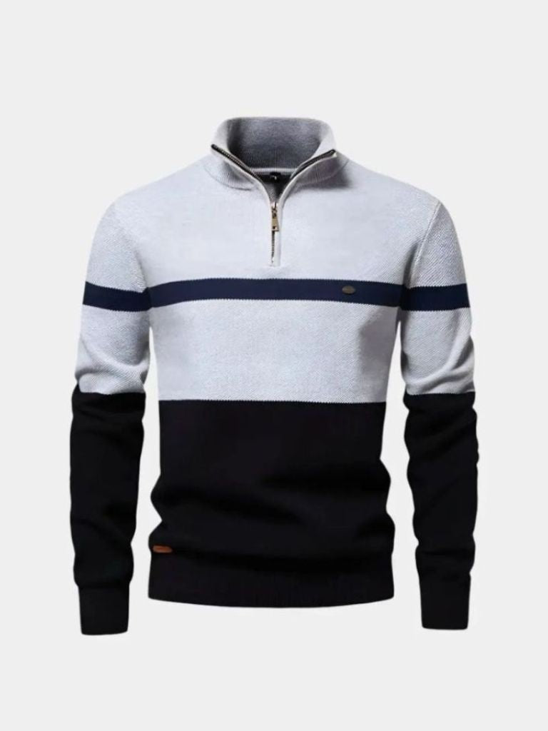 Quarter-Zip Jumper Sweater