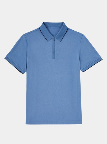 Regis Quarter Zip Polo