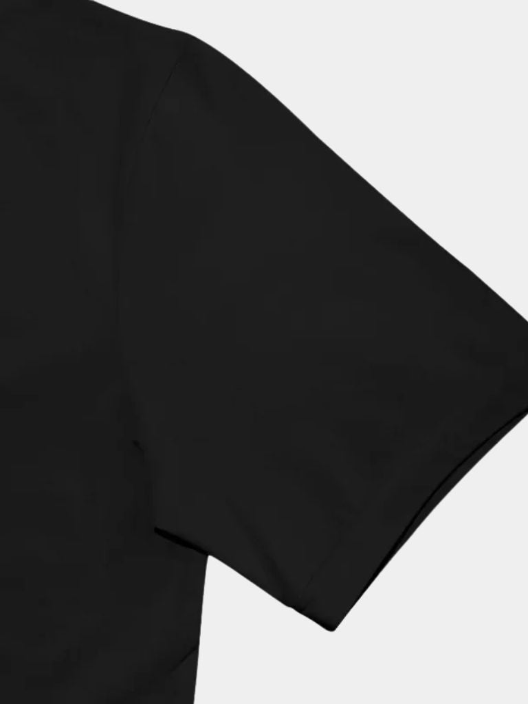 Solid Casual Turtle Neck T-Shirt