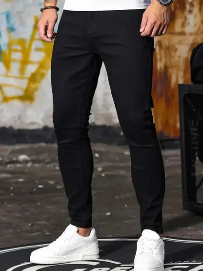 Stretchy Skinny Denim Jeans Trousers
