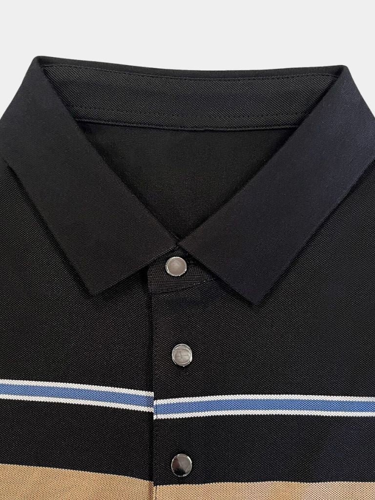Sunset Stripe Polo