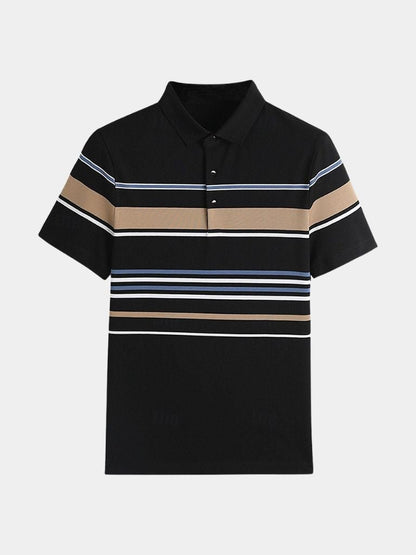Sunset Stripe Polo